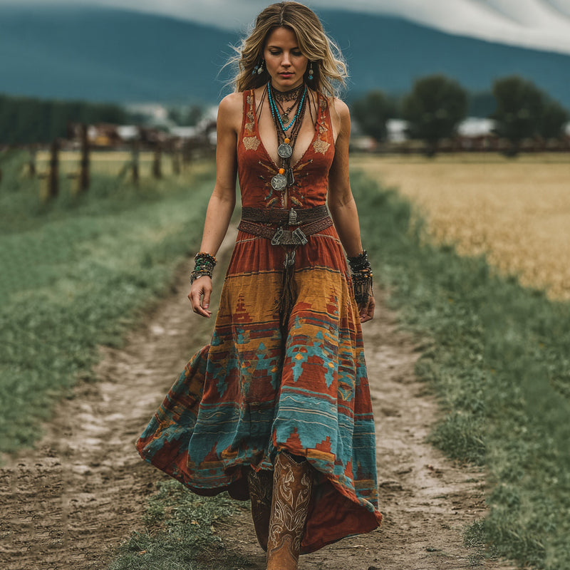 Klassische Vintage Kleid
