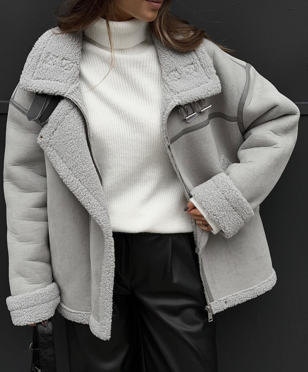 Klassisch gestaltete Jacke