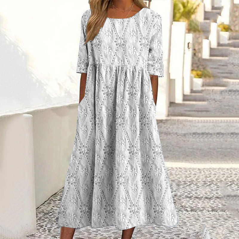 Durchdacht gestaltete Kleid