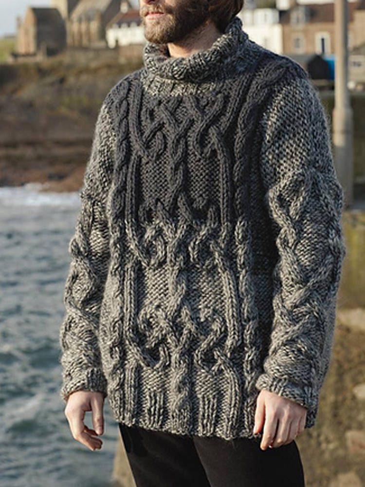 Zeitloser Vintage-Stil Pullover