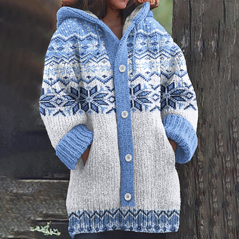 Elegant gestaltete Strickjacke