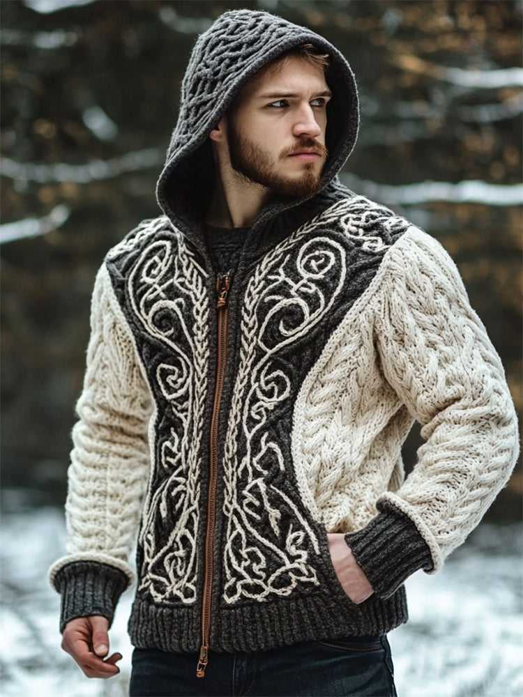 Klassisch gestaltete Strickjacke