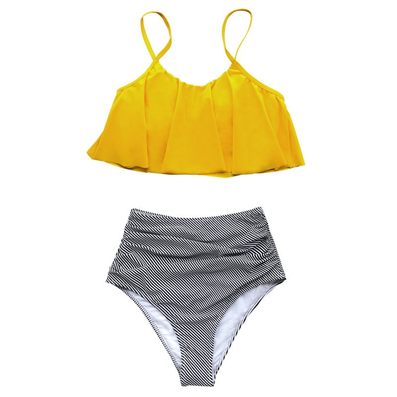 Auristela® | Colorful Bikini With Ruffles