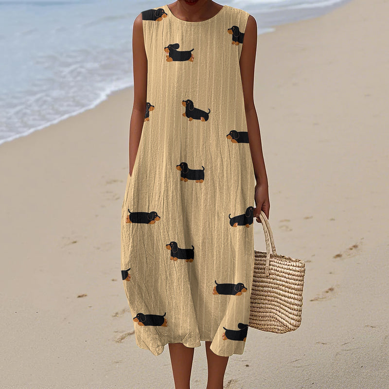Klassische Vintage Kleid