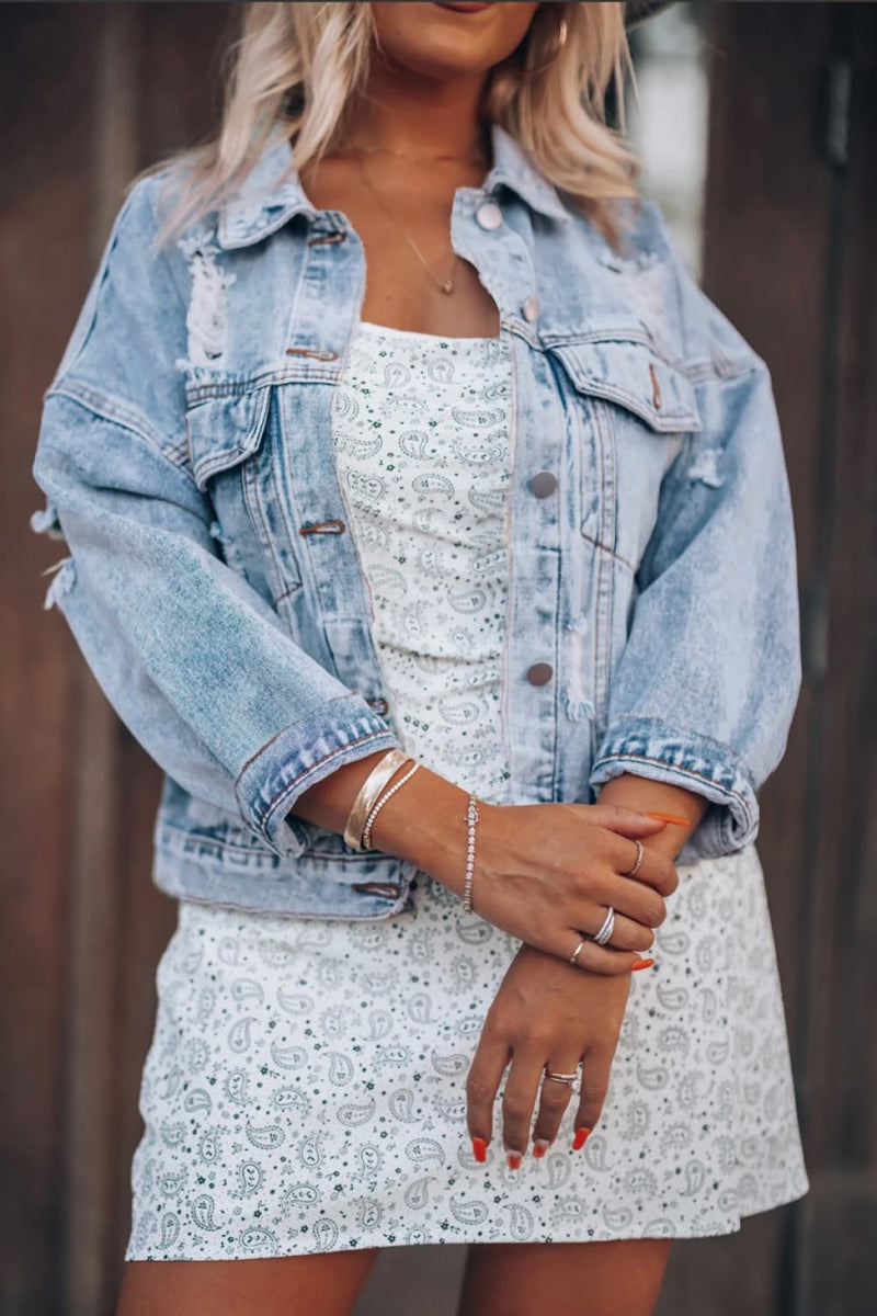Anmutig gestaltete Jacke