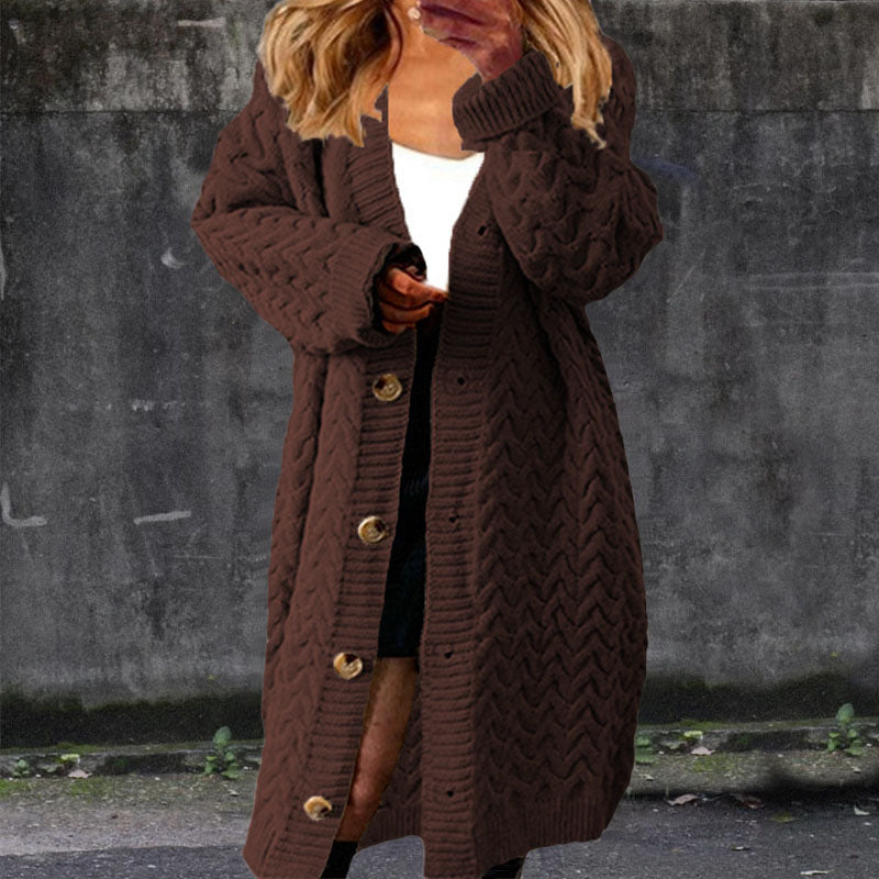 Anmutig gestaltete Strickjacke