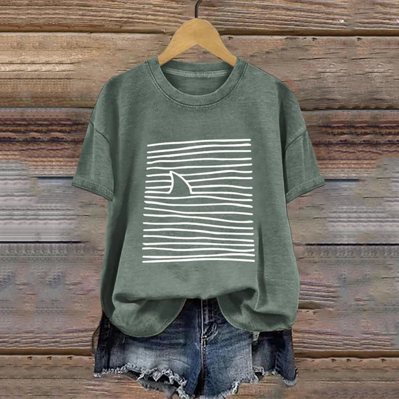 Zeitloser Vintage-Stil T-Shirt