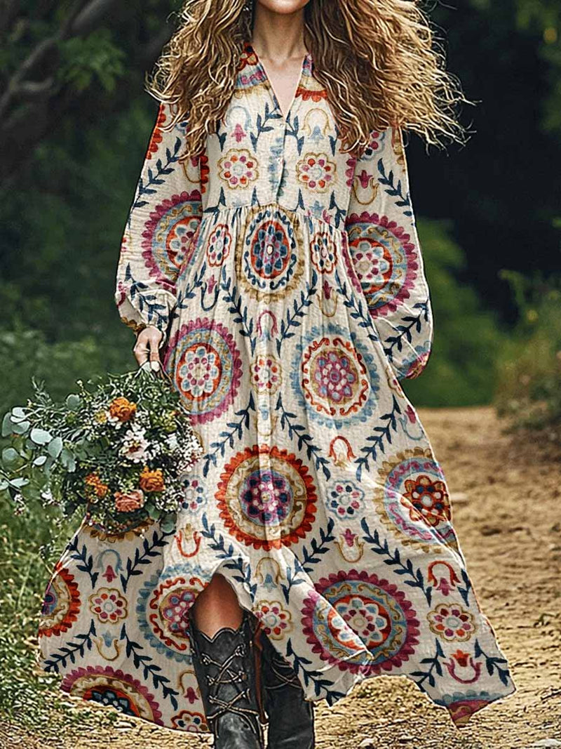 Klassische Vintage Kleid