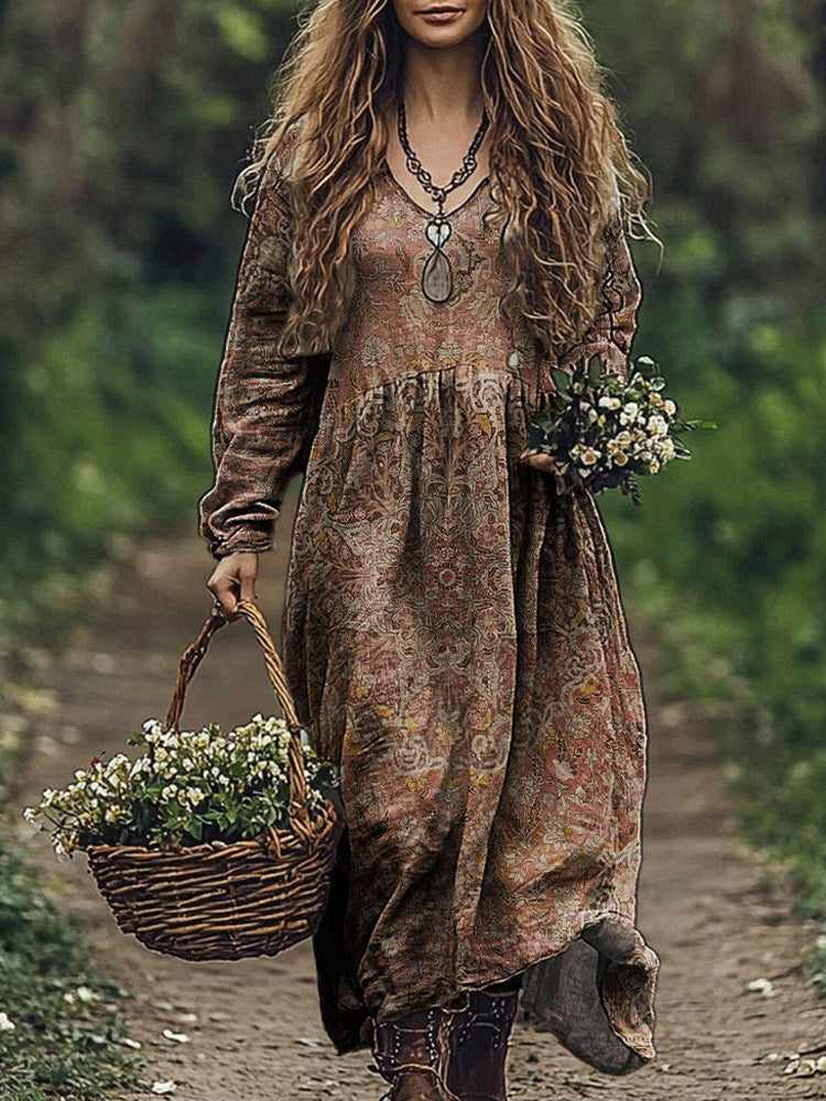 Zeitloser Vintage-Stil Kleid
