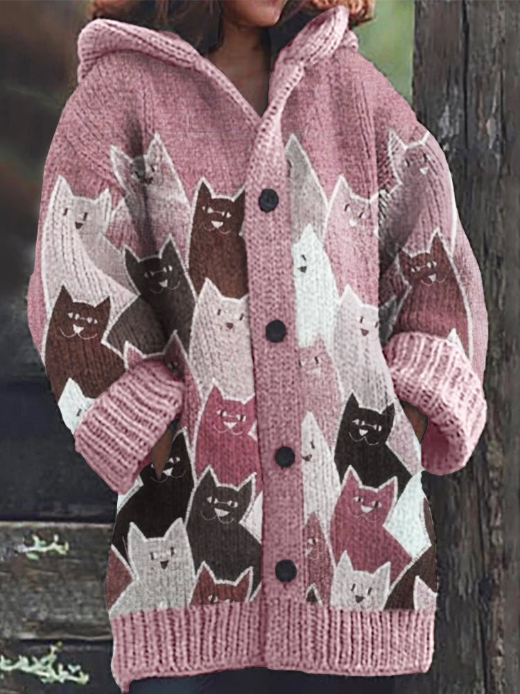 Wunderschön gefertigte Strickjacke