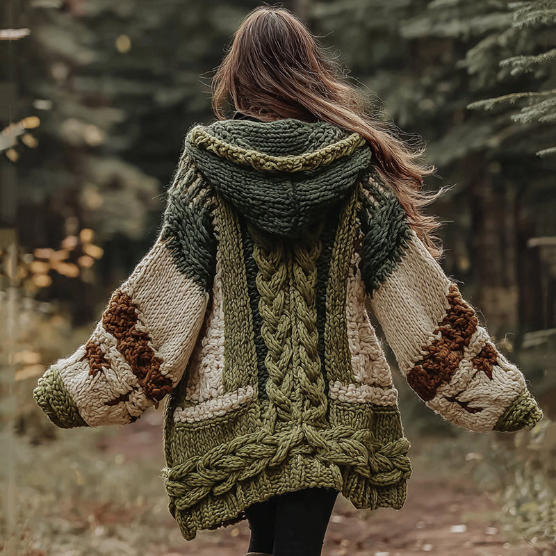 Klassische Vintage Strickjacke