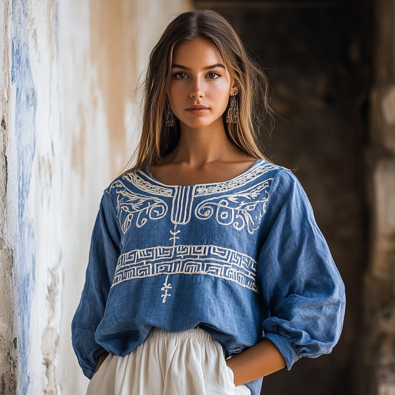 Anmutig gestaltete T-Shirt