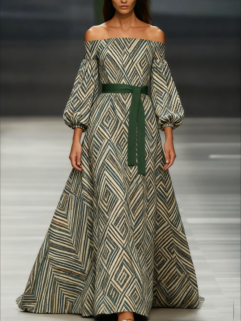 Klassische Vintage Kleid