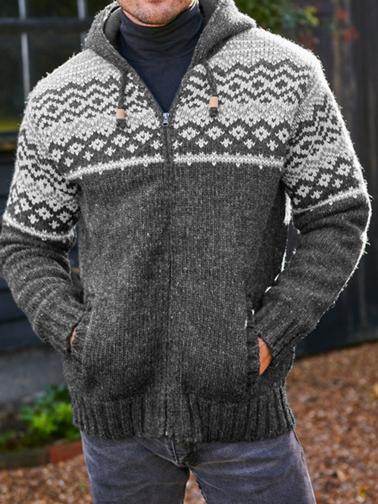Anmutig gestaltete Strickjacke