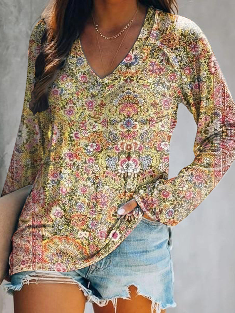 Zeitloser Vintage-Stil Top