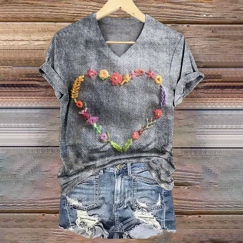 Klassische Vintage T-Shirt