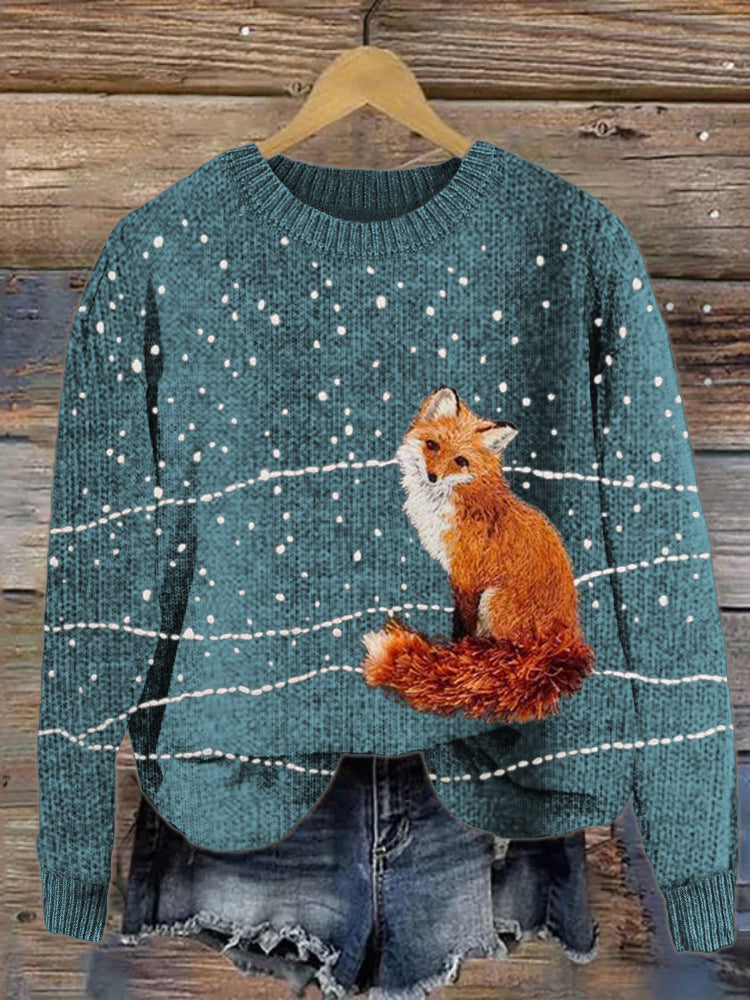 Zeitloser Vintage-Stil-Pullover