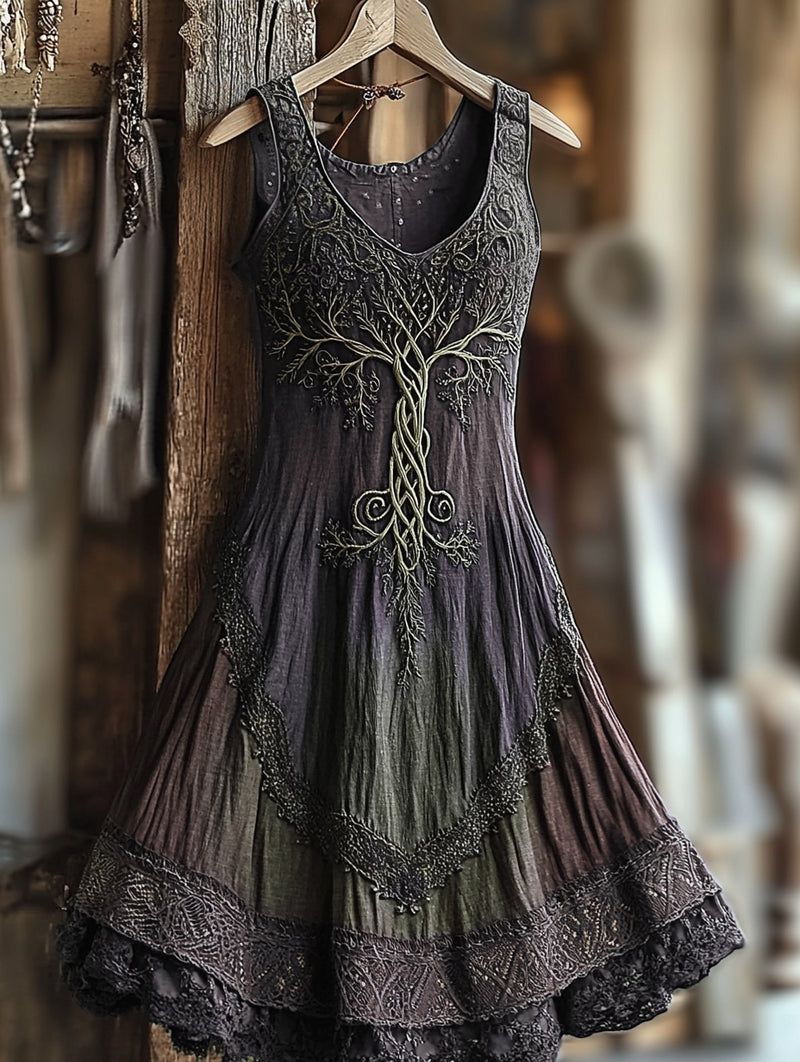 Klassische Vintage Kleid