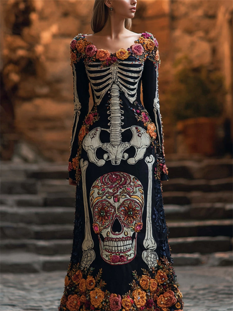 Anmutig gestaltete Kleid