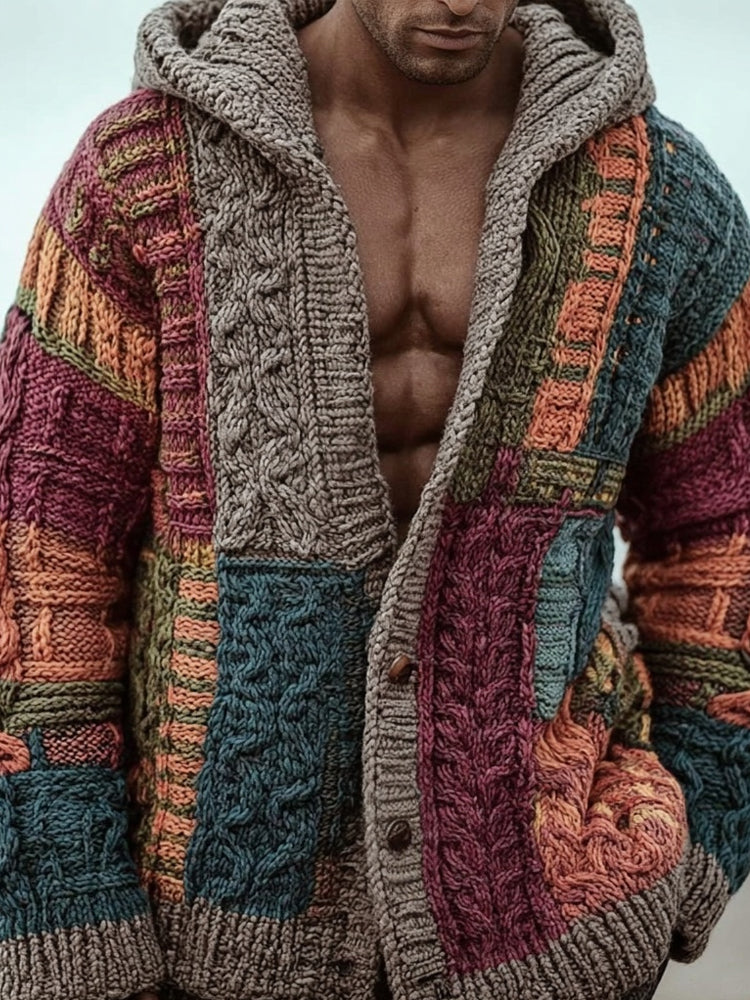 Anmutig gestaltete Strickjacke