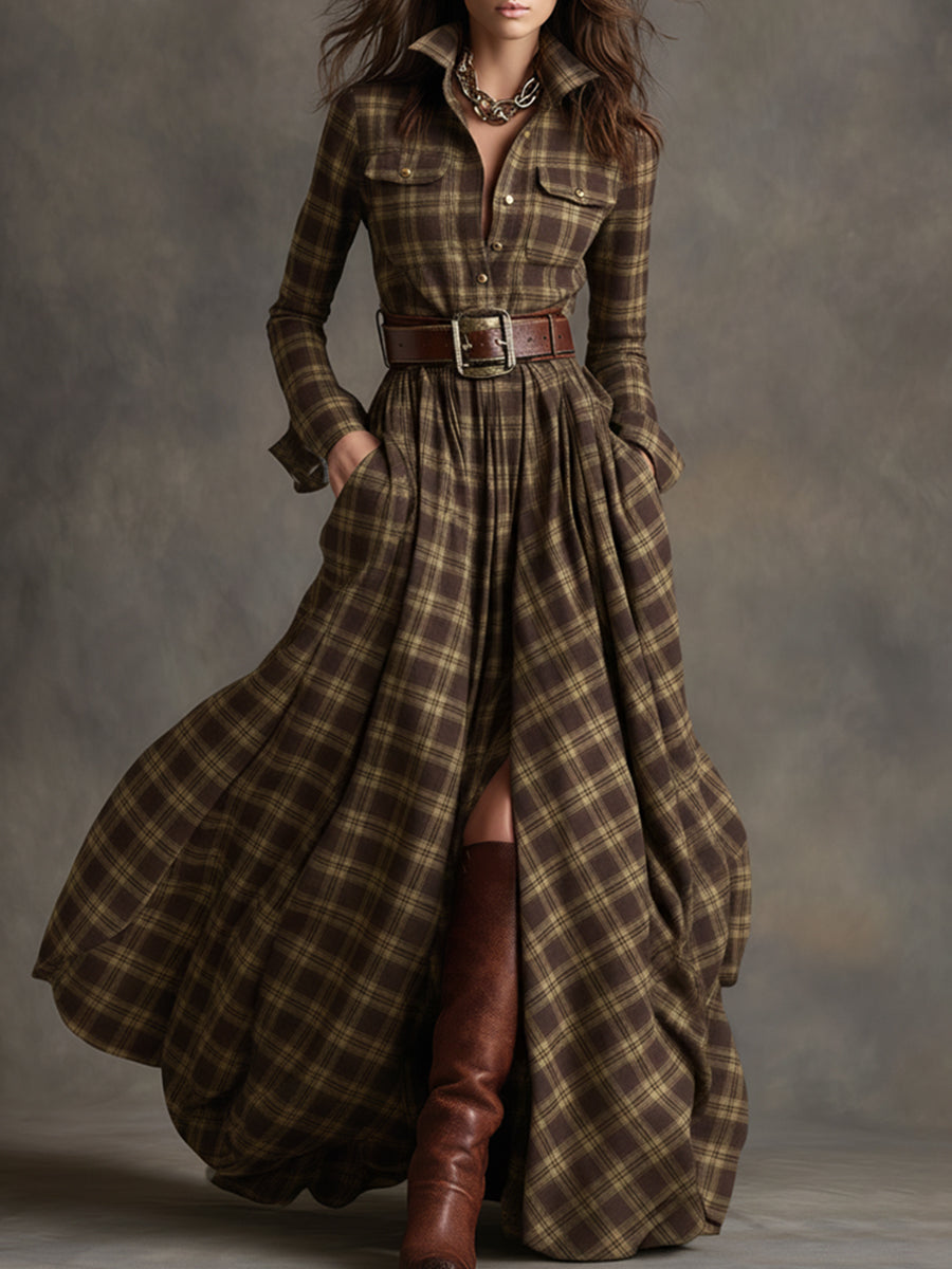 Klassische Vintage Kleid