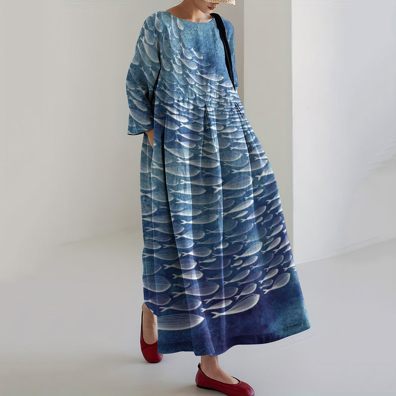 Zeitloser Vintage-Stil Kleid
