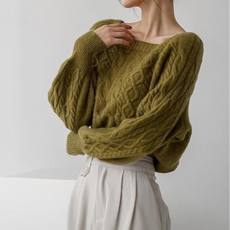 Zeitloser Vintage-Stil Pullover