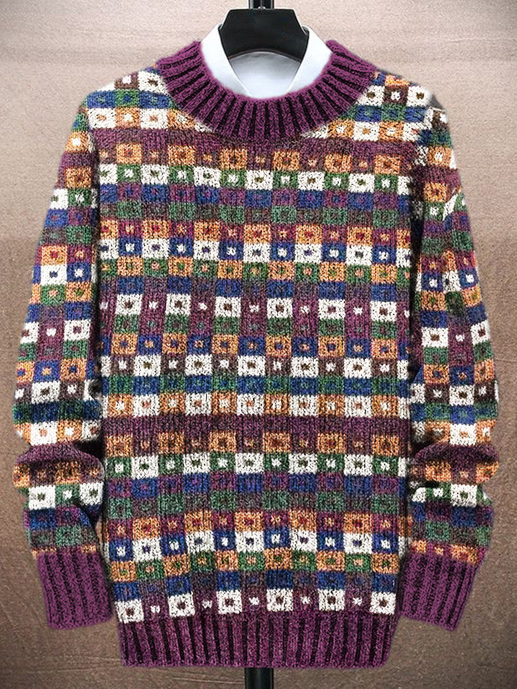 Zeitloser Vintage-Stil Pullover