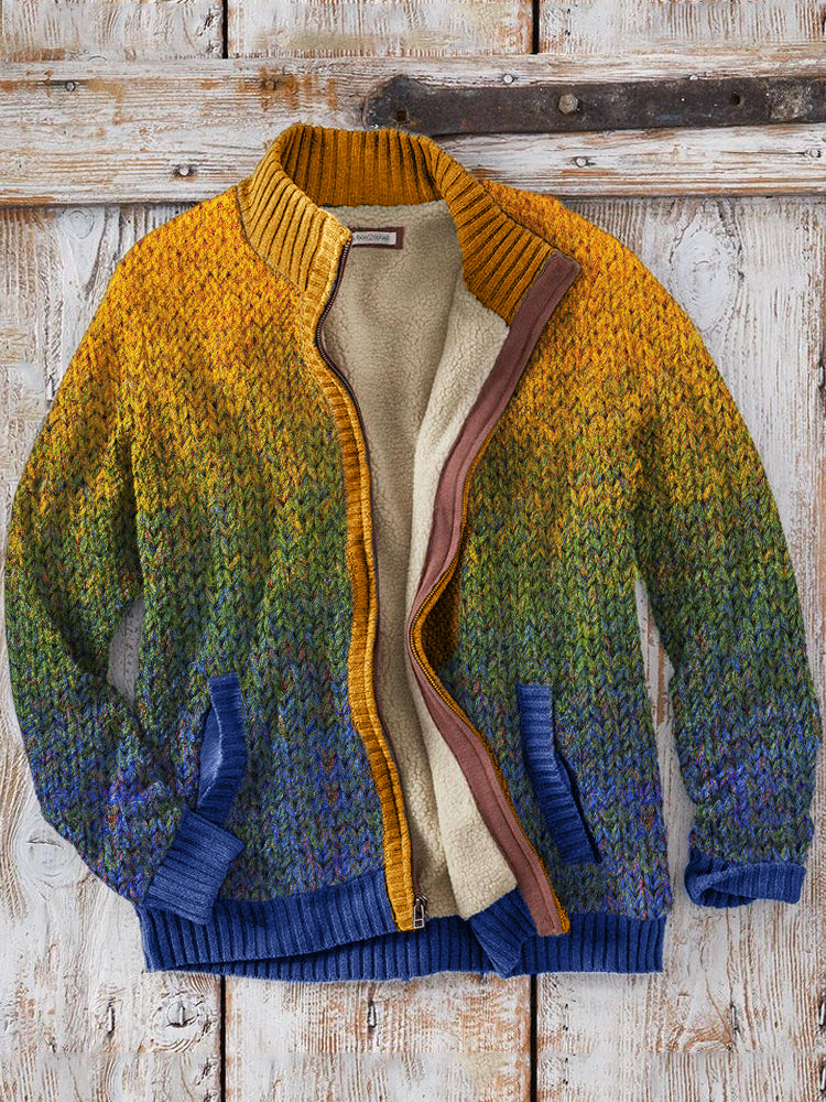 Elegant gestaltete Strickjacke