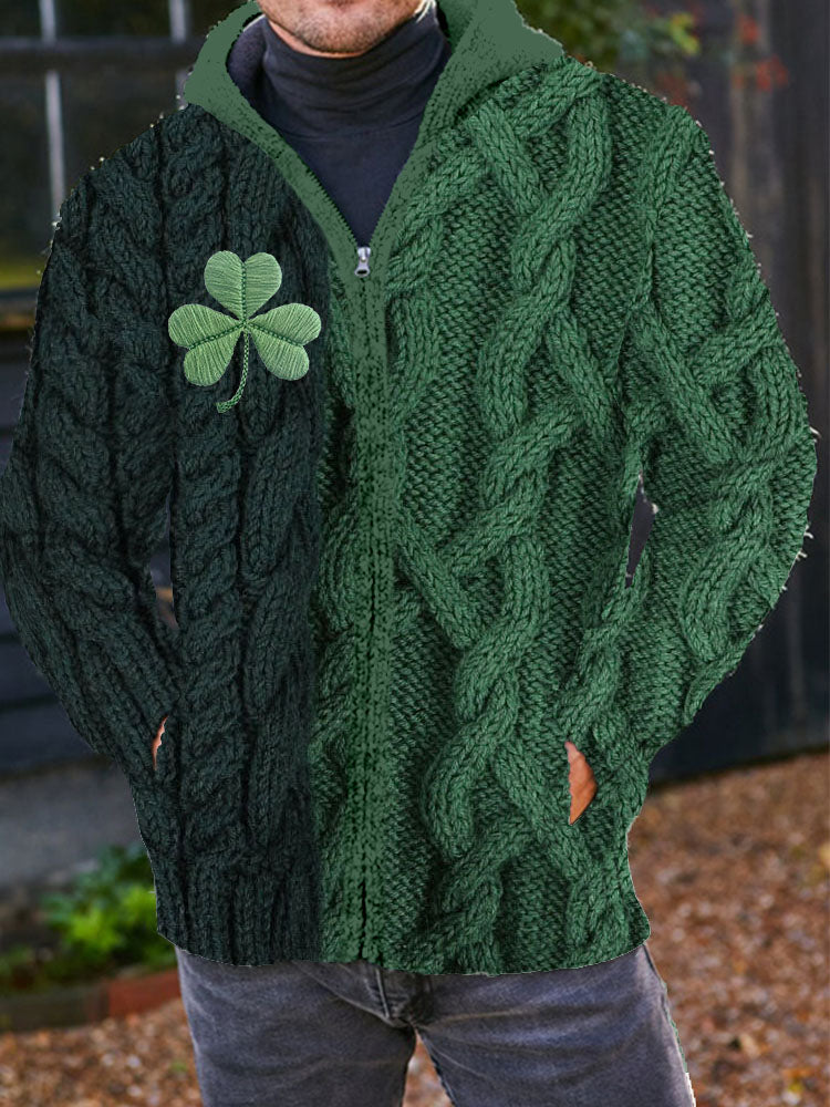 Klassisch gestaltete Strickjacke