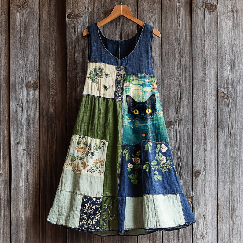 Klassisch gestaltete Kleid
