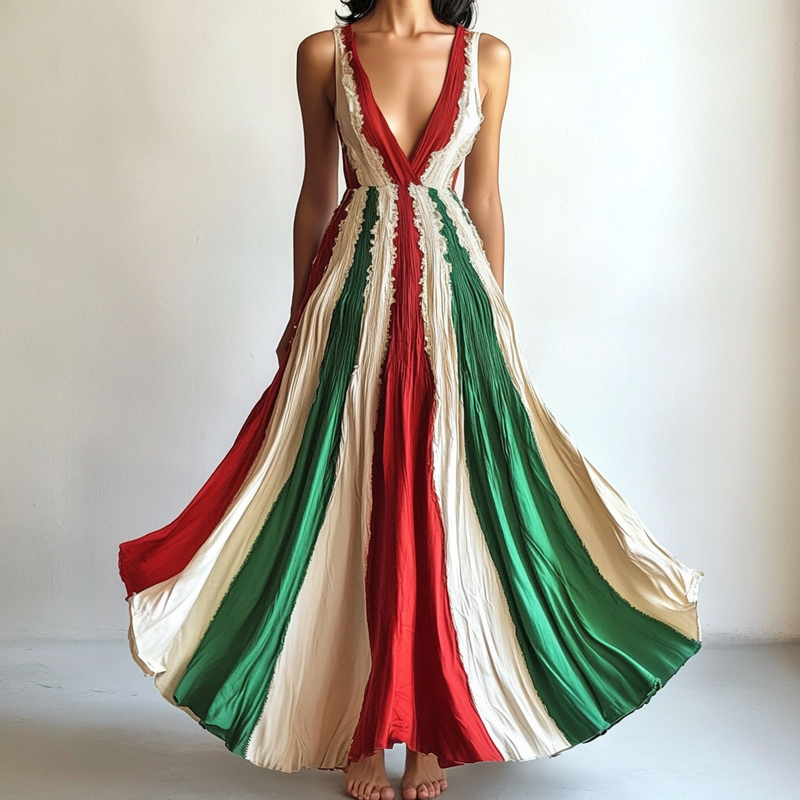 Klassisch gestaltete Kleid