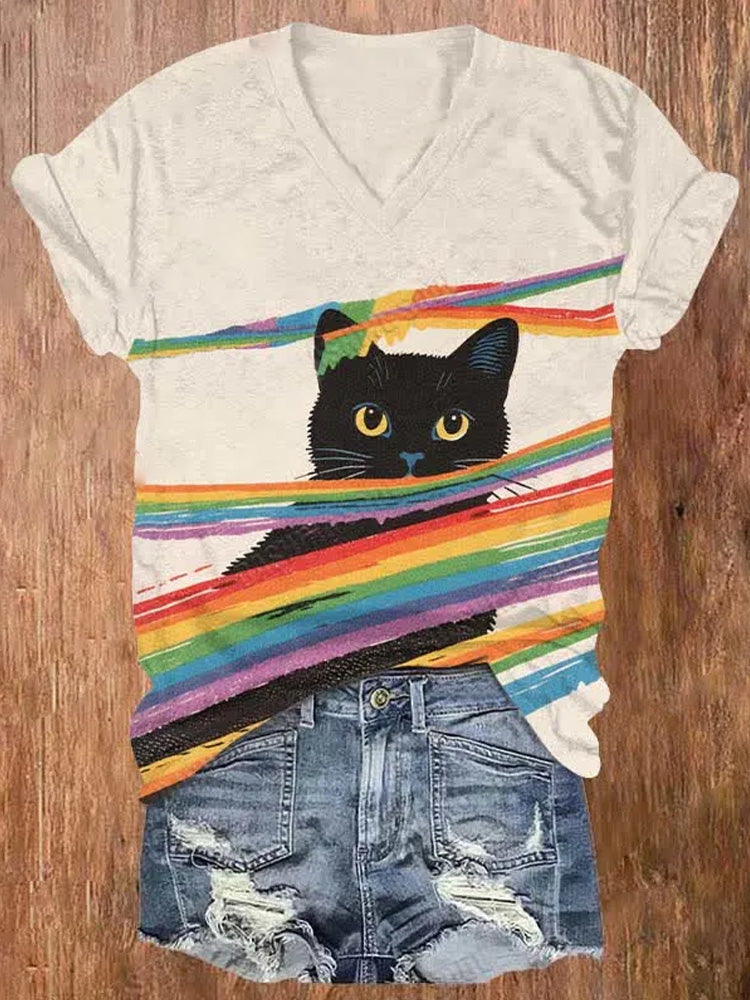 Anmutig gestaltete T-Shirt