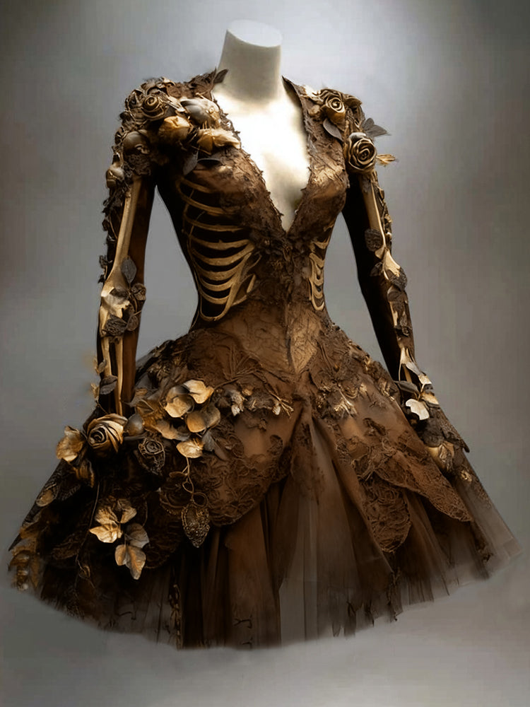 Wunderschön gefertigte Kleid