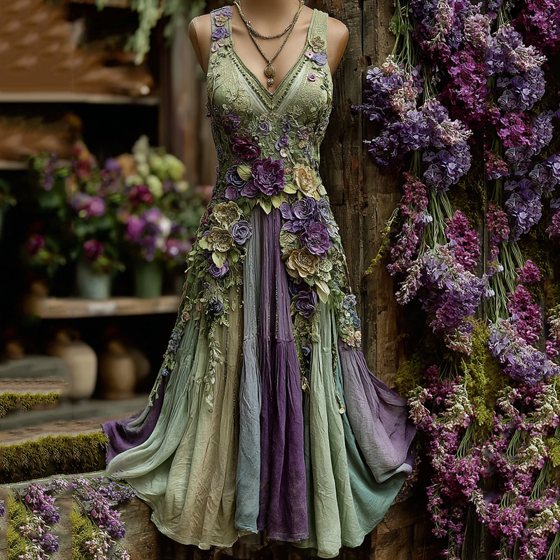 Wunderschön gefertigte Kleid
