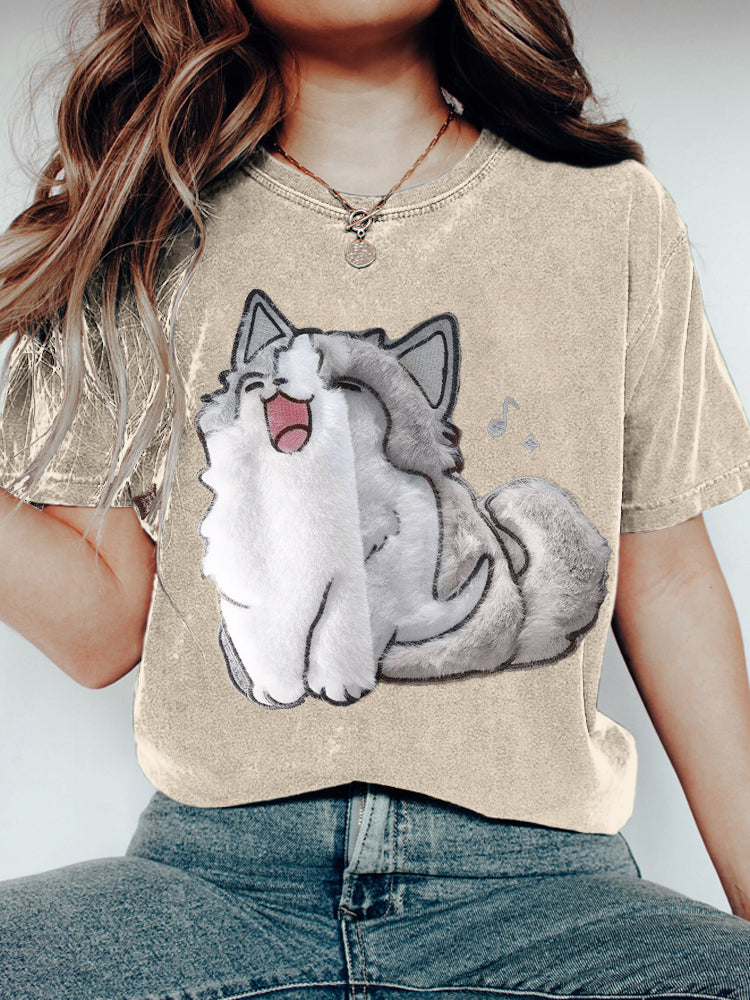 Anmutig gestaltete T-Shirt