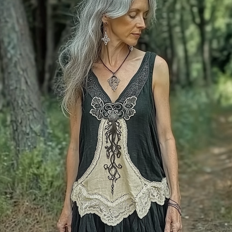 Klassische Vintage Kleid