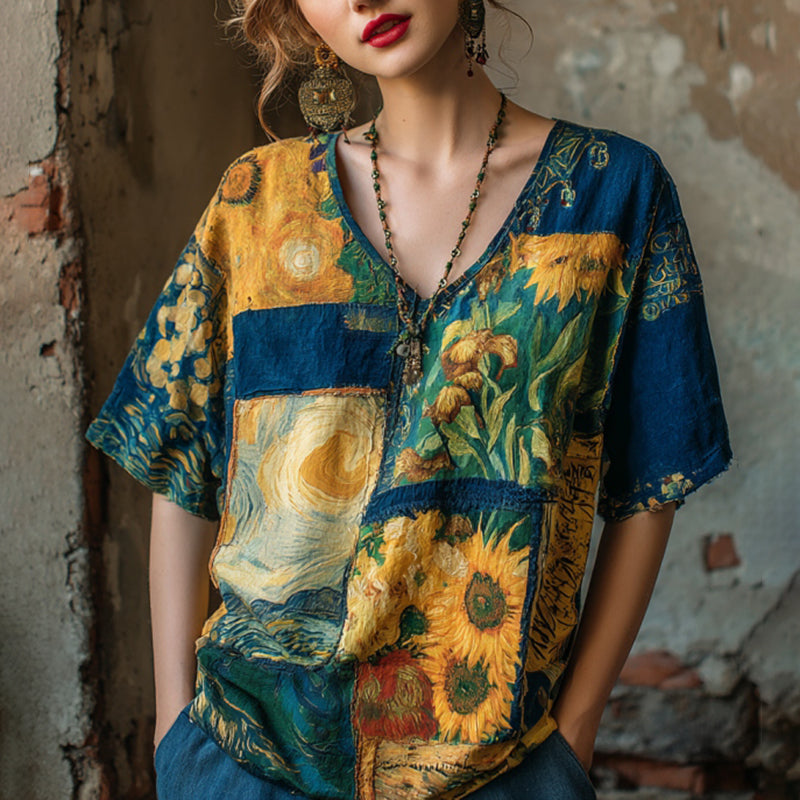 Zeitloser Vintage-Stil T-Shirt