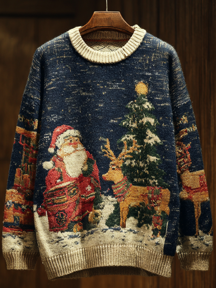 Zeitloser Vintage-Stil Pullover