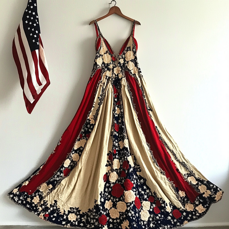 Anmutig gestaltete Kleid
