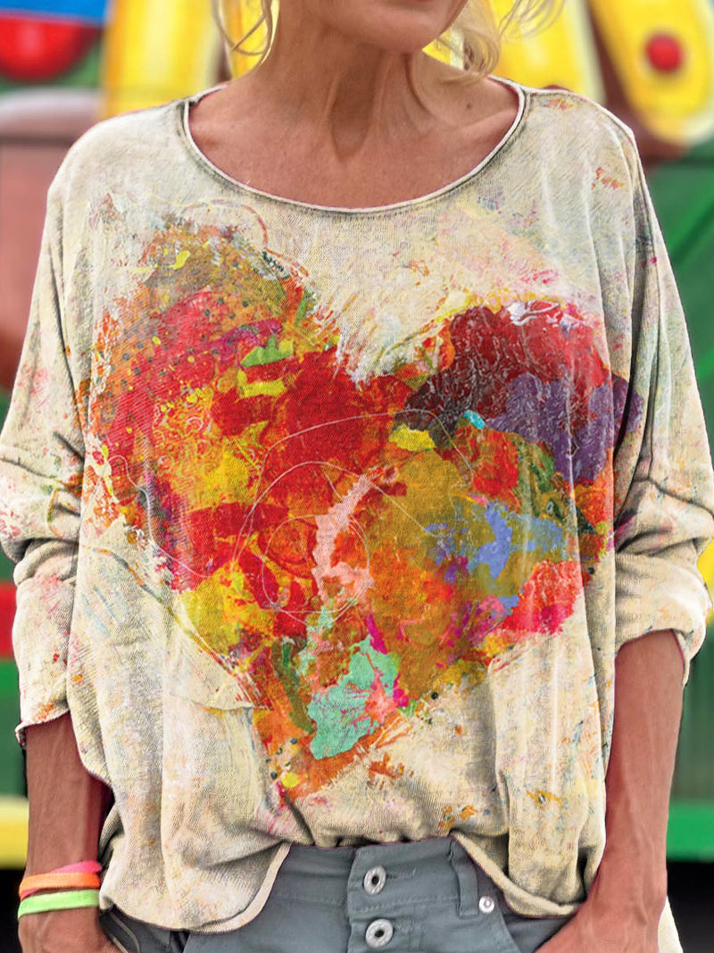Anmutig gestaltete T-Shirt
