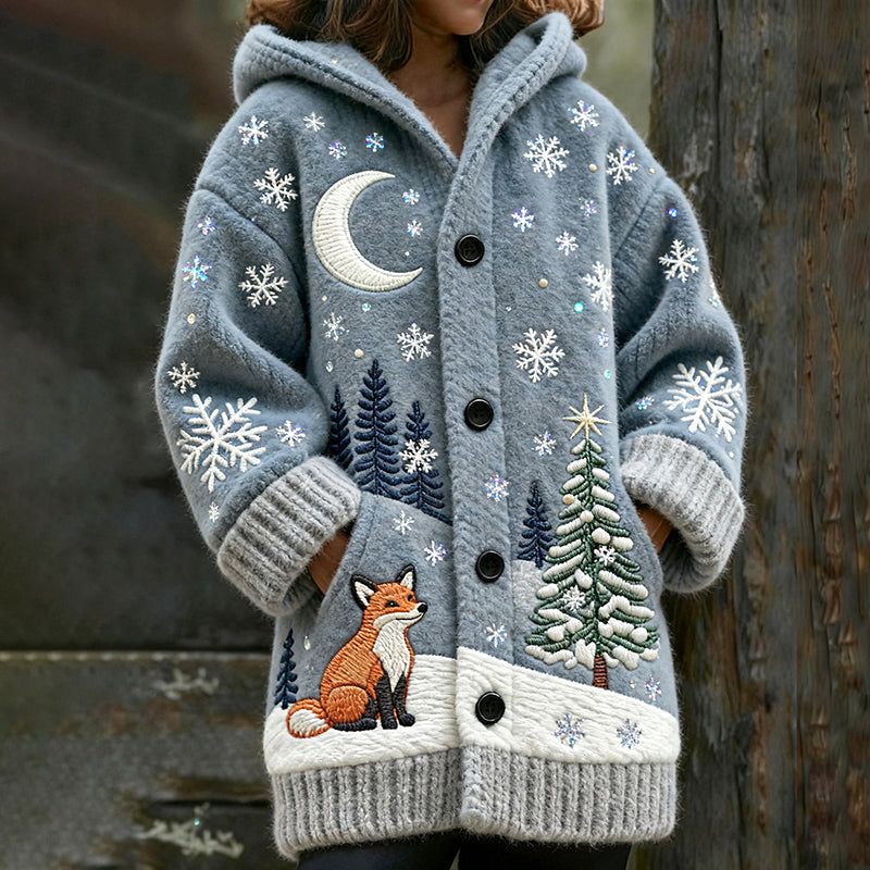 Klassisch gestaltete Strickjacke
