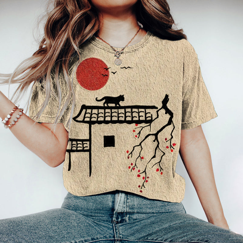 Anmutig gestaltete T-Shirt