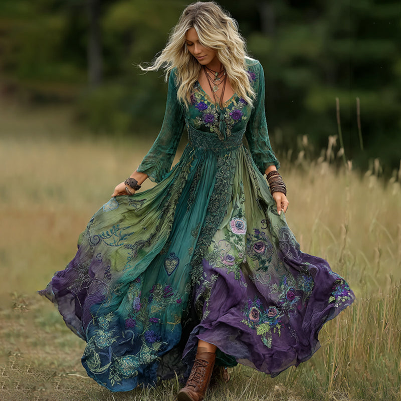 Zeitloser Vintage-Stil Kleid
