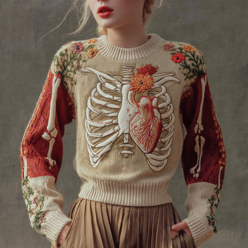 Wunderschön gefertigter Pullover