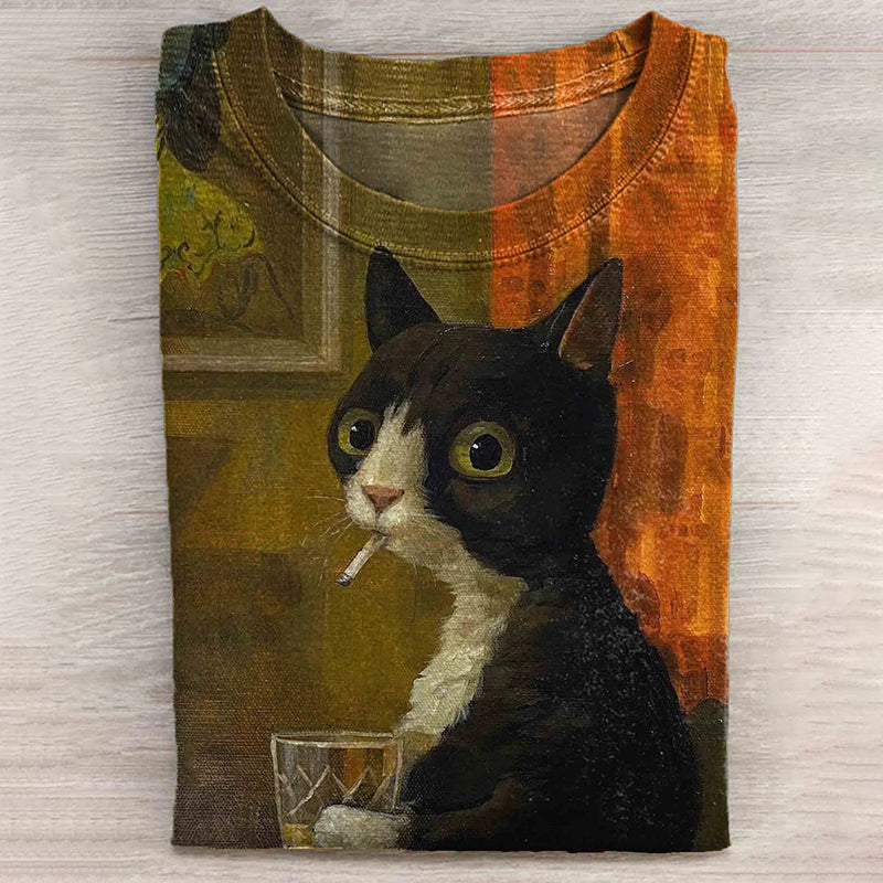 Zeitloser Vintage-Stil T-Shirt
