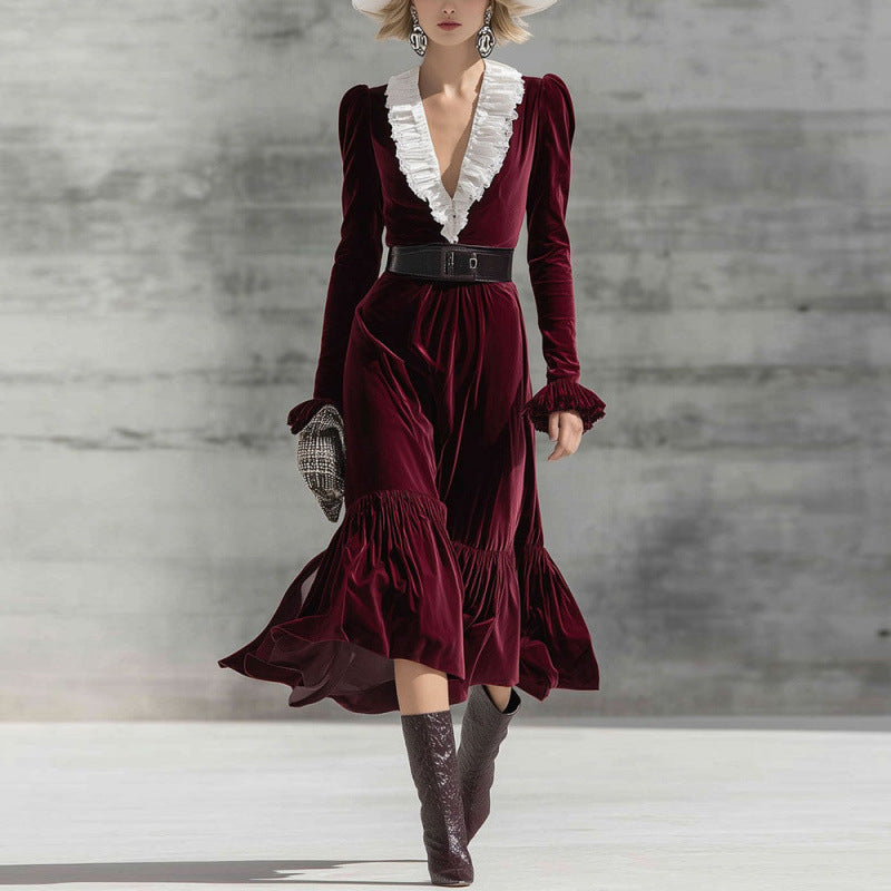 Anmutig gestaltete Kleid