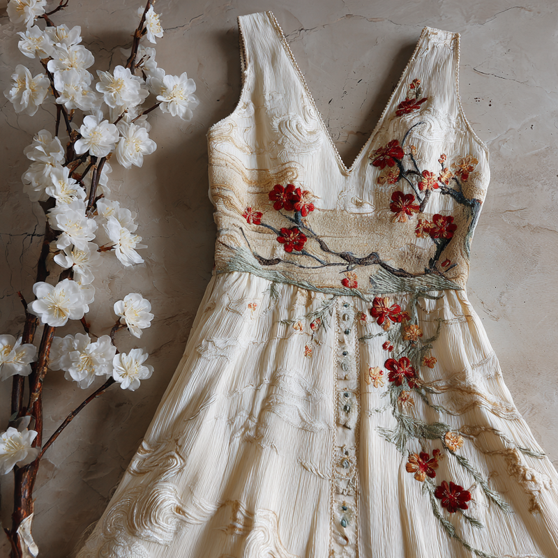 Zeitloser Vintage-Stil Kleid