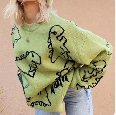 Zeitloser Vintage-Stil Pullover