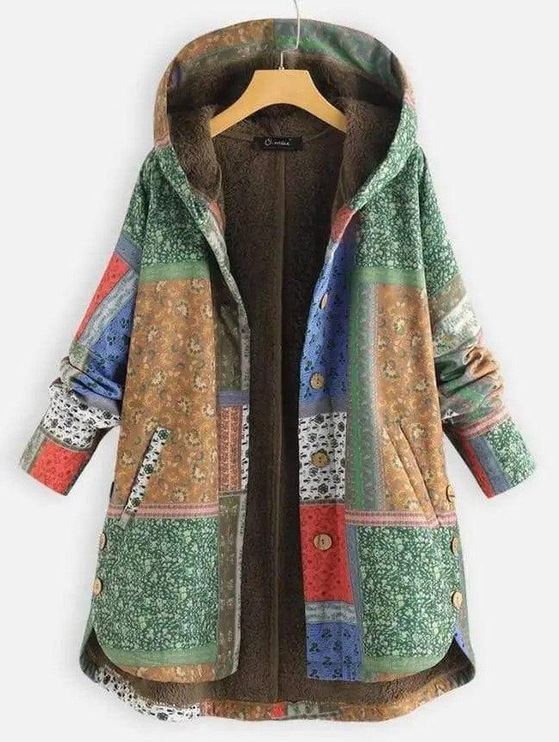 Anmutig gestaltete Jacke